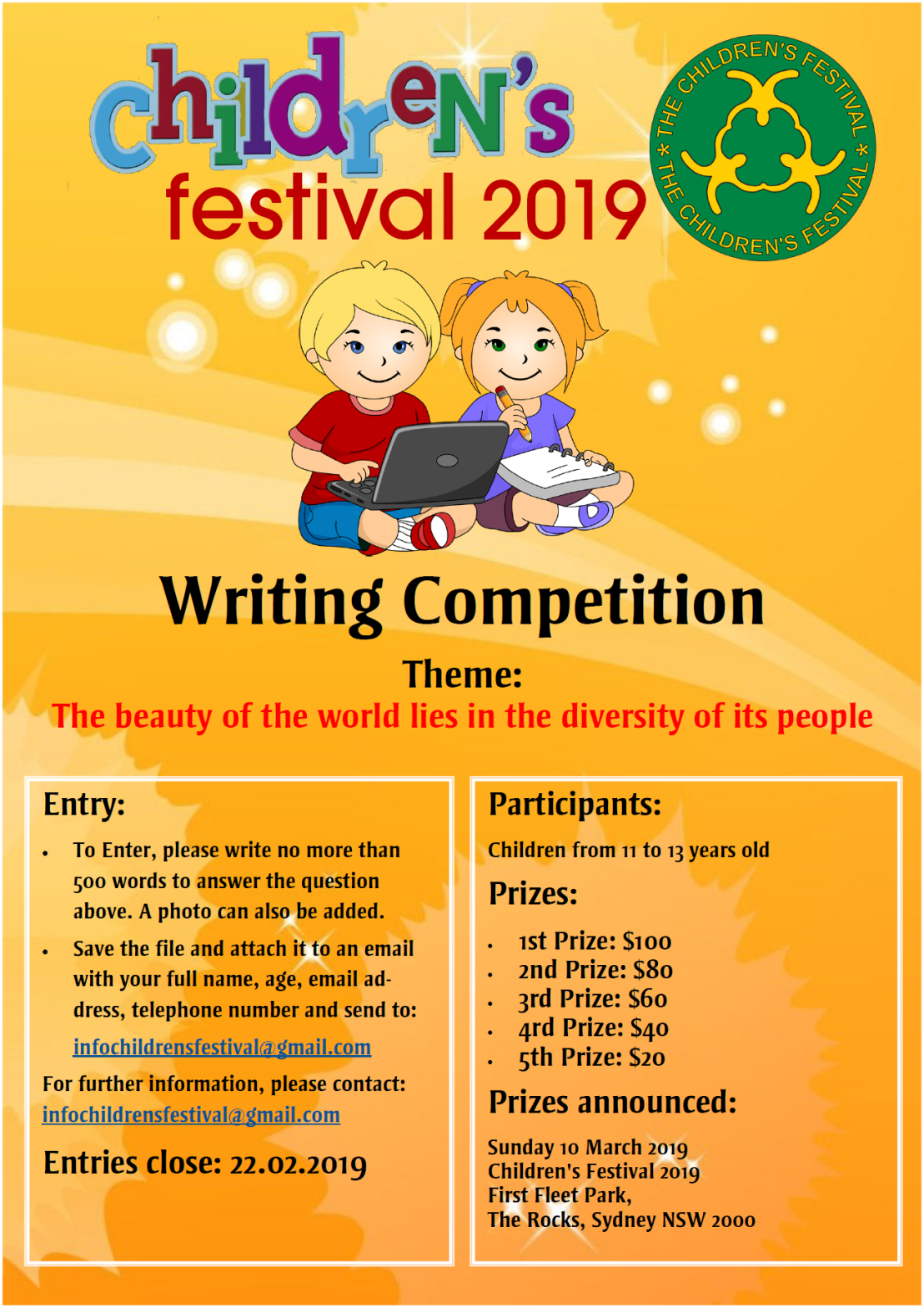 scf essay competition 2019
